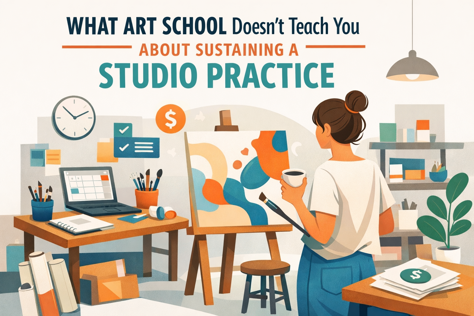 What Art School Doesn’t Teach You About Sustaining a Studio Practice