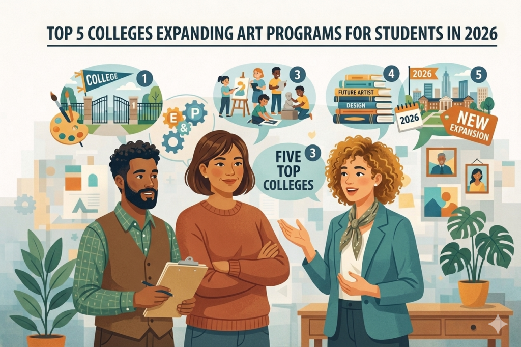 Top 5 Colleges Expanding Art Programs for Students in 2026